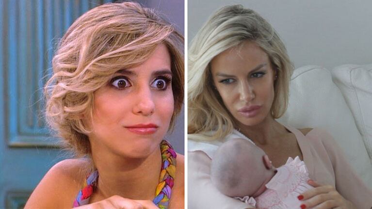 Cinthia Fernández, fuerte contra Luciana Salazar por su programa: La llegada de algo tan lindo es un merchandising...