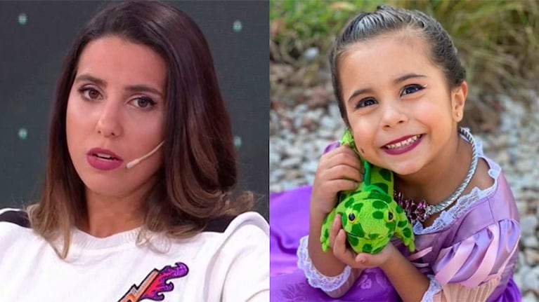 Cinthia Fernández habló de la salud de su hija Francesca.