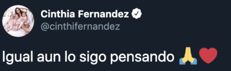 Cinthia Fernández mostró el comunicado del partido que le propuso ser diputada: "Para que nadie diga que es mentira"