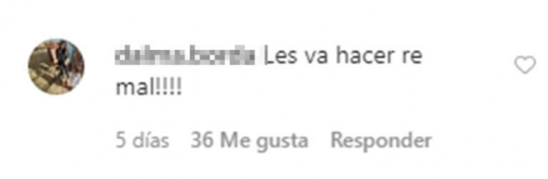 Cinthia Fernández mostró la merienda de sus hijas y despertó fuertes críticas: "¡Qué asco!"