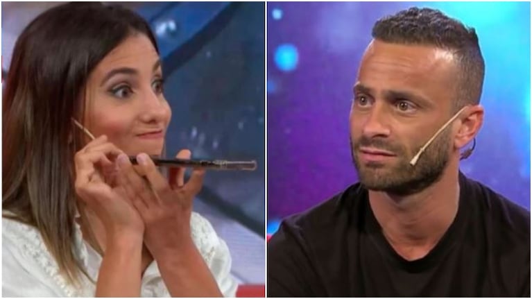 Cinthia Fernández mostró las pruebas que le habría pedido Martín Baclini cuando estaban en pareja (Fotos: Web)