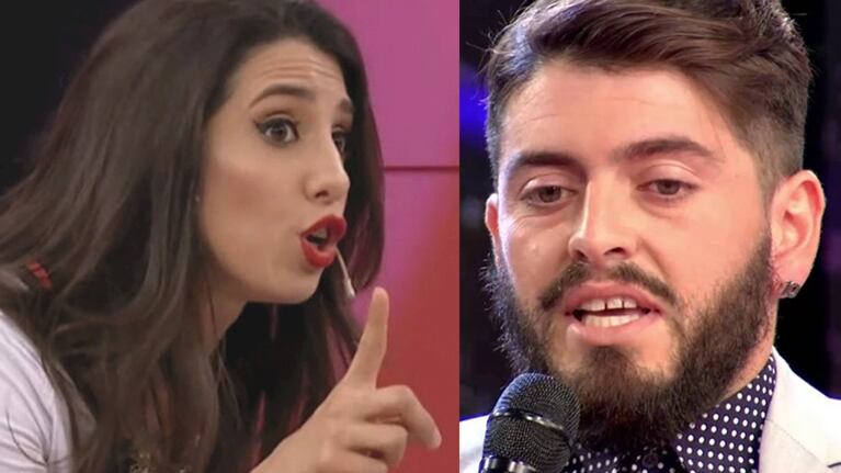 Cinthia Fernández repudió a Diego Maradona Jr. por el video en el que besa en la boca a su hijo.