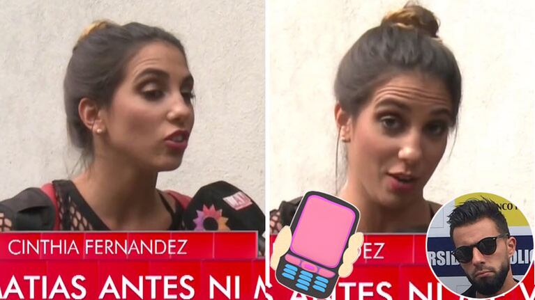 Cinthia Fernandez respondi&oacute; al rumor del supuesto mensaje comprometedor que desencaden&oacute; su separaci&oacute;n con...