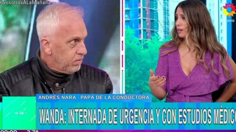 Cinthia Fernández retó a Andrés Nara por hablar de la salud de Wanda