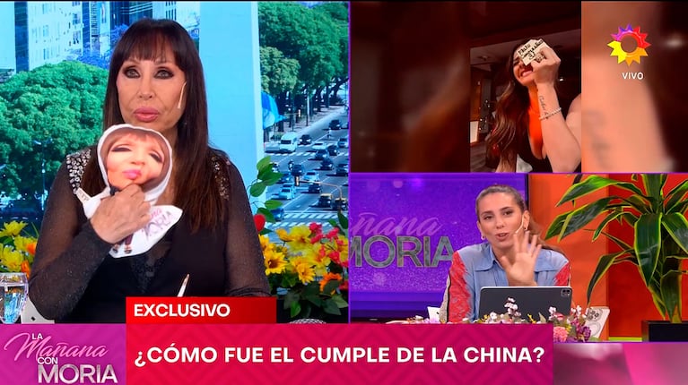 Cinthia Fernández reveló el polémico pedido que Mauro Icardi le habría hecho a la China Suárez (captura de eltrece)