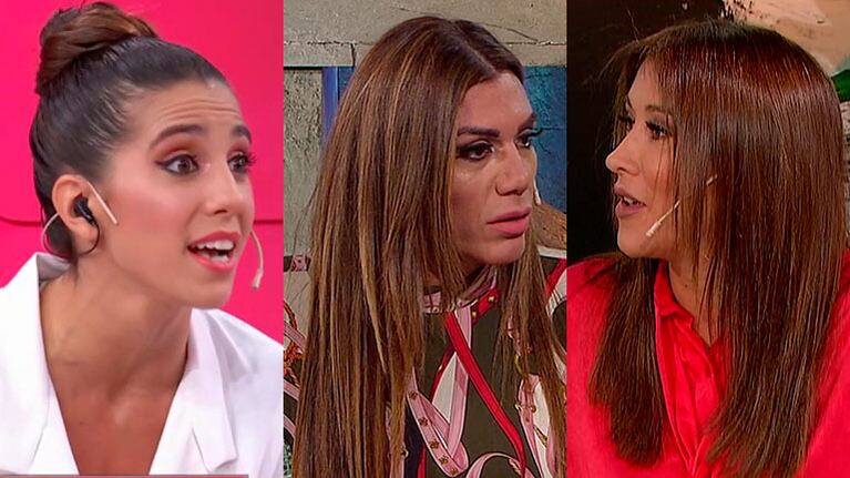 Cinthia Fernández se metió en la discusión de Flor de la Ve y Valeria Archimó. 