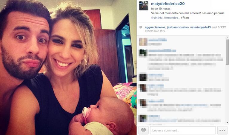 Cinthia Fernández y Matías Defederico confirmaron su reconciliación en Instagram: fotos y dedicatorias de amor (Foto: Instagram)