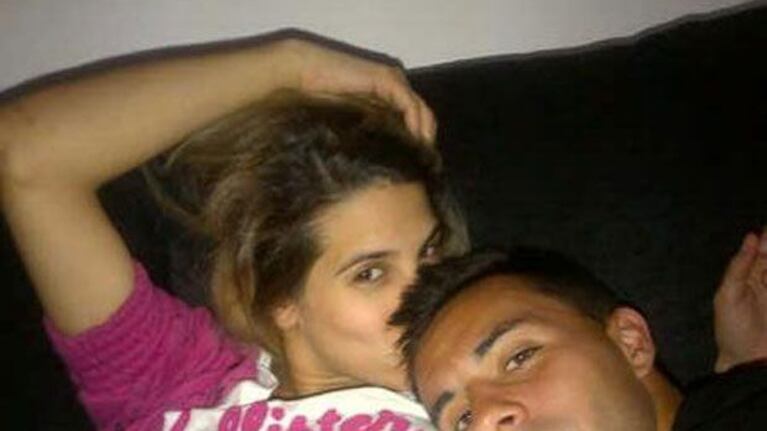 Cinthia Fernández y Matías Defederico, en la dulce espera (Foto: Twitter).