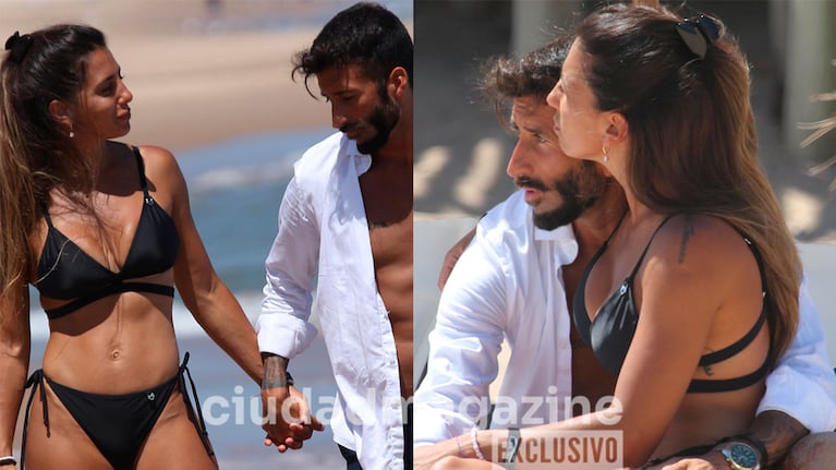 Cinthia Fernández y Roberto Castillo en Punta del Este (Fotos: RS Fotos).