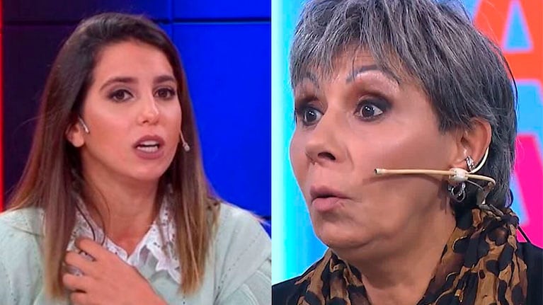 Cinthia Fernández, y su exsuegra Analía Frascino, fuertemente enfrentadas.