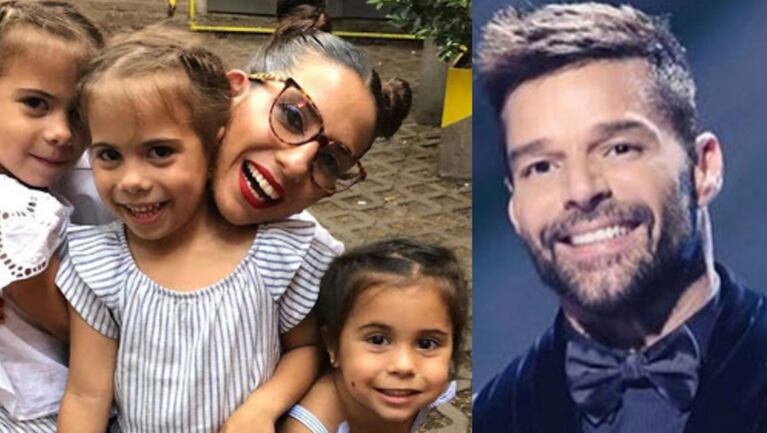 Cinthia le recordó a Ricky que ella tiene mellizas.