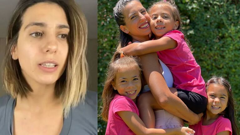 Cinthia reveló que sus hijas "se matan" en su casa.