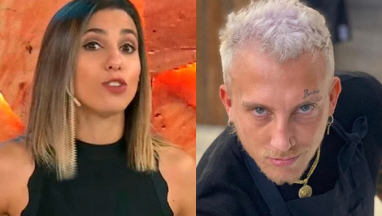 Cinthia trató de "violento" al Polaco.