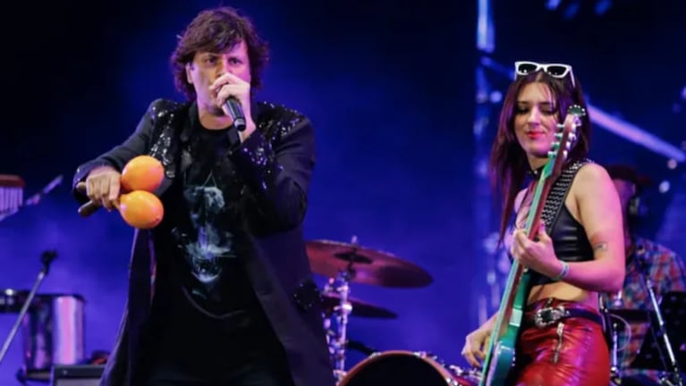 Ciro Martínez y Luli Bass. Crédito: Instagram