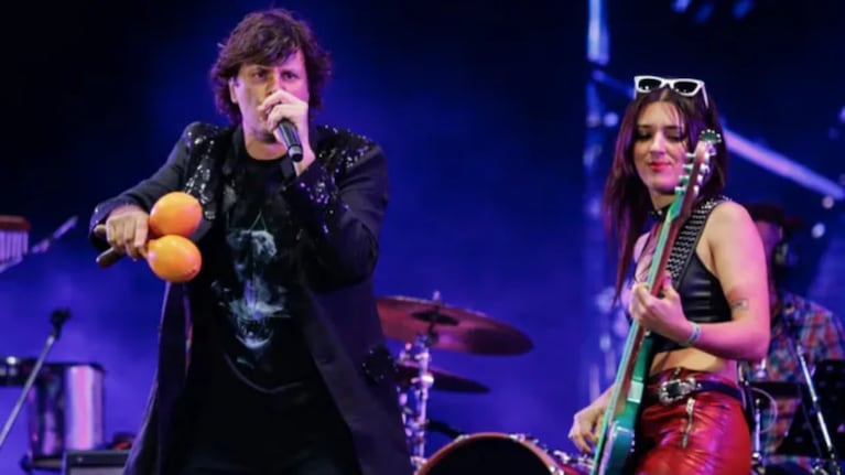 Ciro Martínez y Luli Bass. Crédito: Instagram
