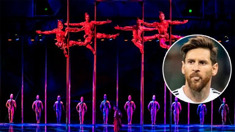 Cirque du Soleil le dedica su próximo espectáculo a Lionel Messi