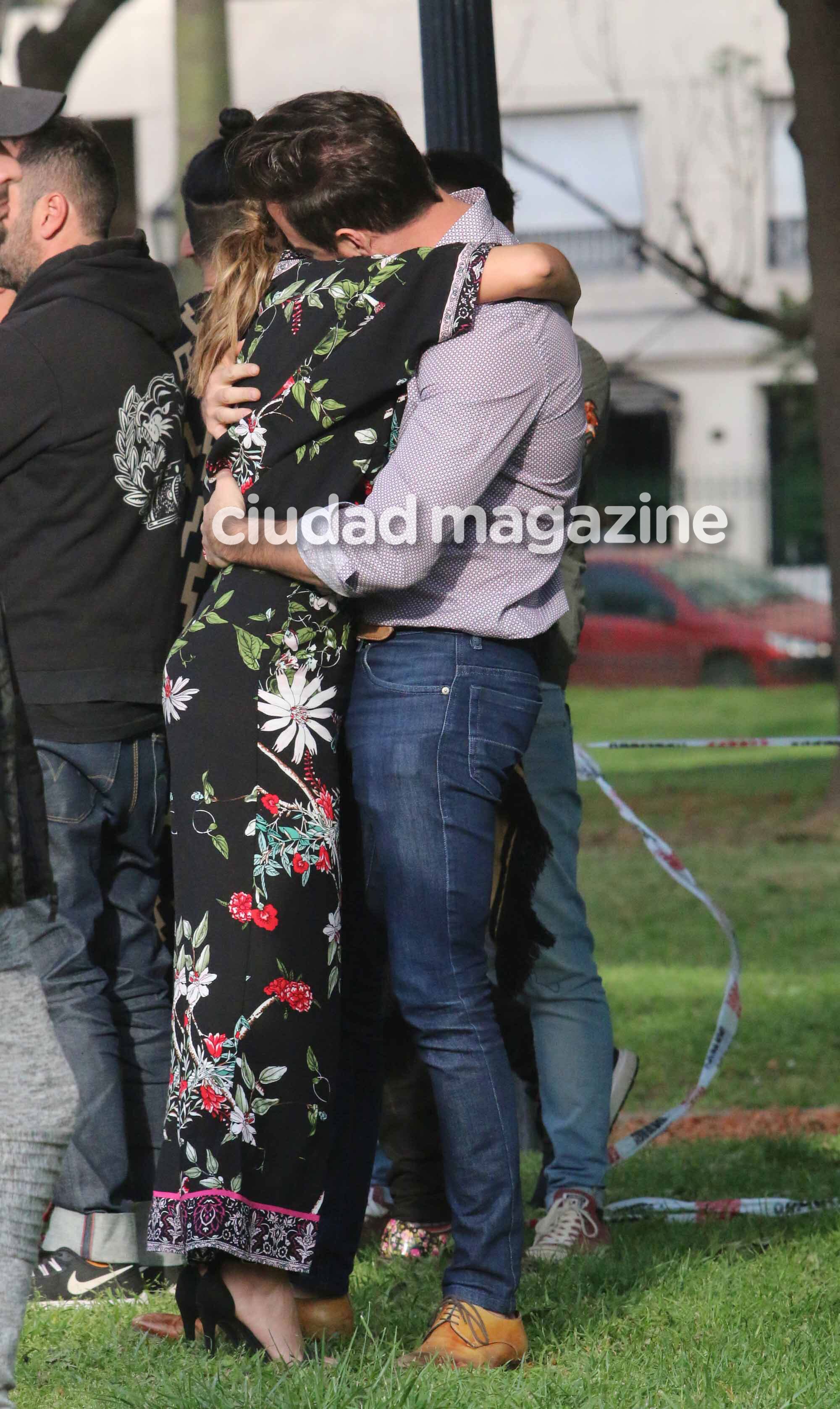 Ciudad encontró a Rocío Robles junto a su novio en Palermo (Fotos: Movilpress).