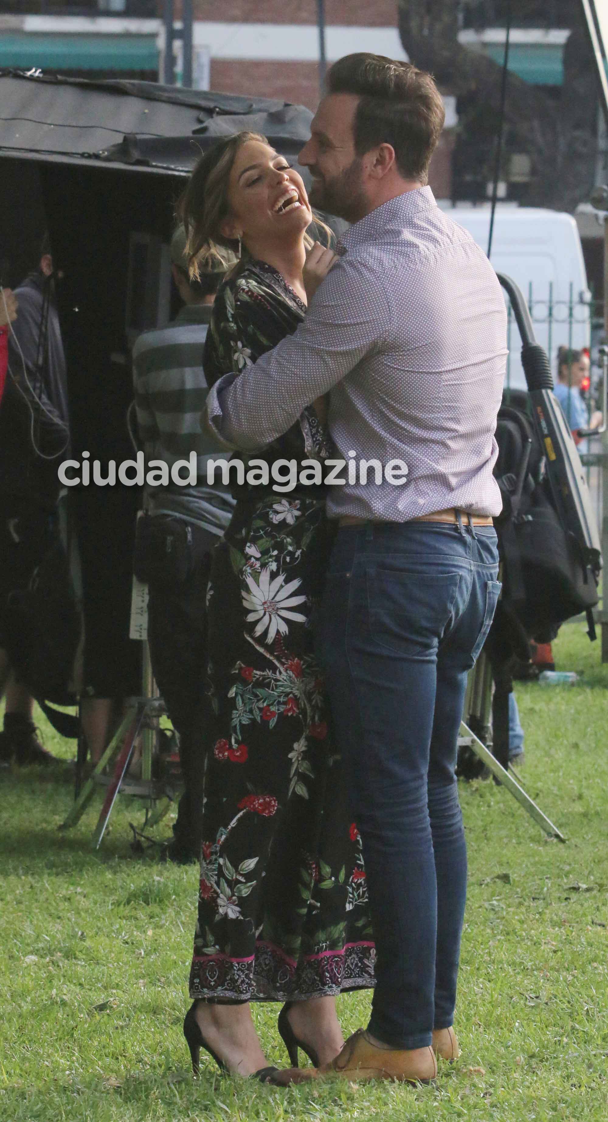 Ciudad encontró a Rocío Robles junto a su novio en Palermo (Fotos: Movilpress).