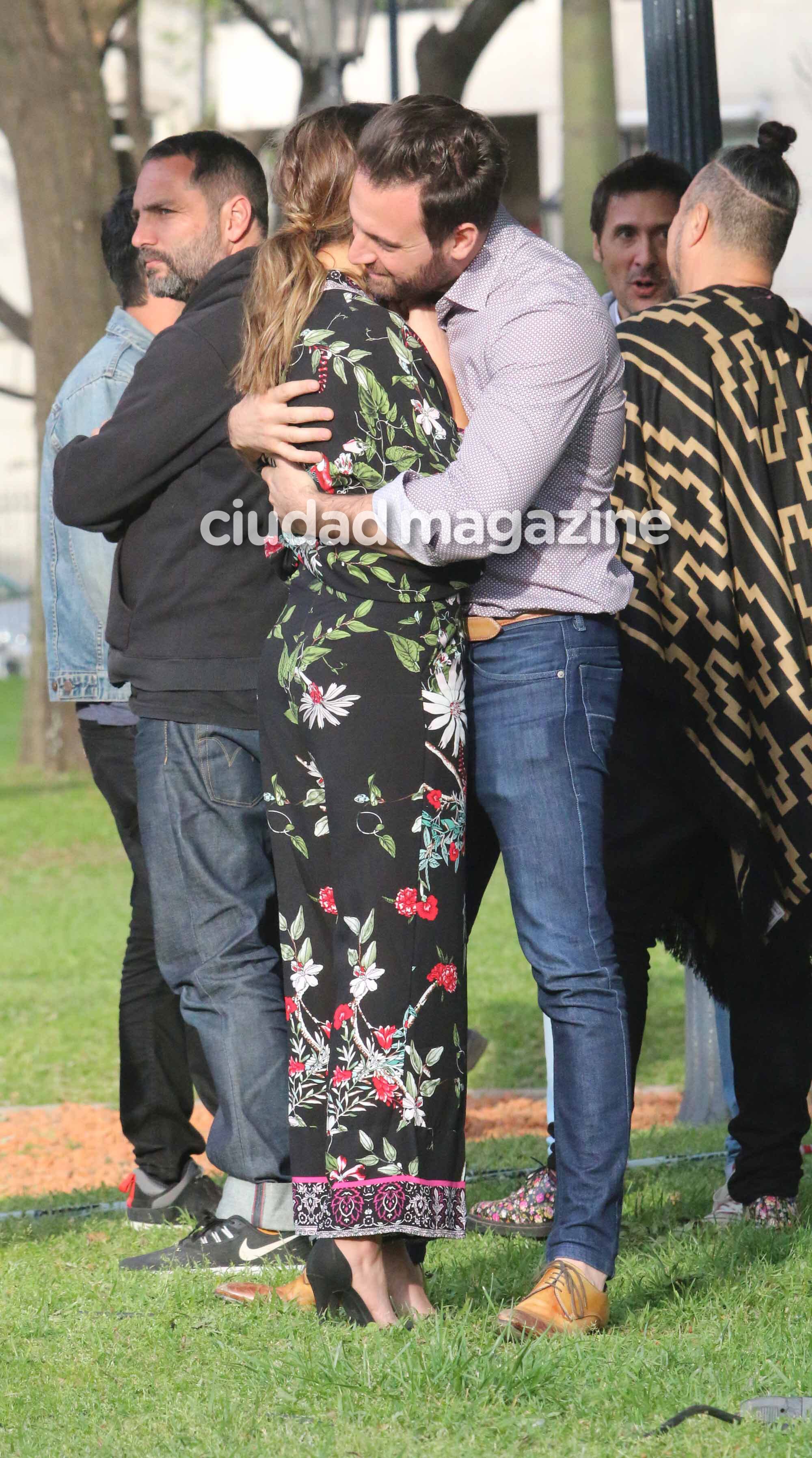 Ciudad encontró a Rocío Robles junto a su novio en Palermo (Fotos: Movilpress).