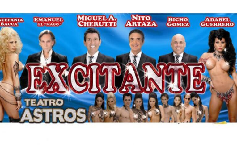 Ciudad.com te invita a ver Excitante, en el teatro Astros. 