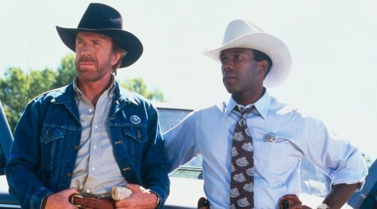 Clarence Gilyard junto a Chuck Norris en la serie "Walker, Texas Ranger". (Foto: CBS)