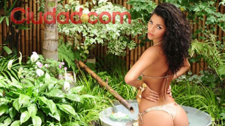 Clarisa Abreu y su sensual producción de fotos. (Fotos: Ciudad.com)