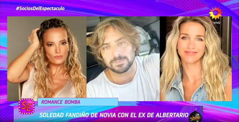 Claudia Albertario, Jerónimo Valdivia y Soledad Fandiño.
