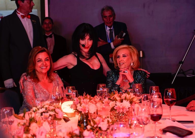 Claudia Álvarez Argüelles, Fátima Florez y Mirtha Legrand