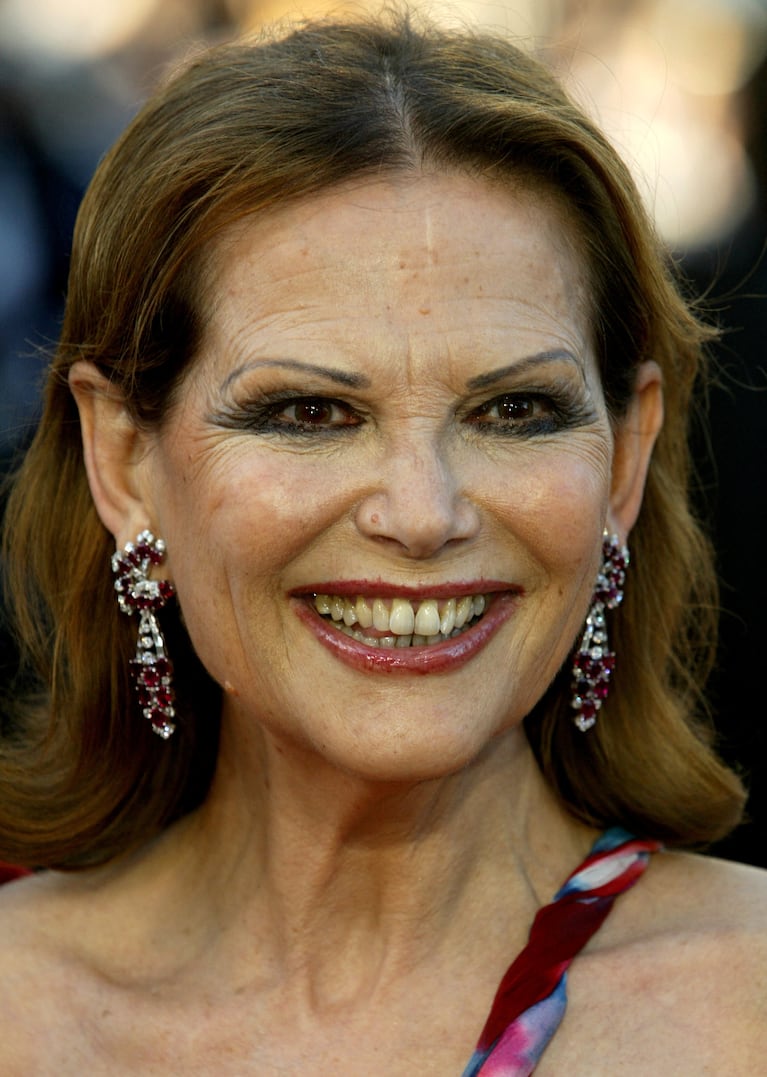 Claudia Cardinale en el tributo a Federico Fellini en Cannes, 2003./File Photo Reuter