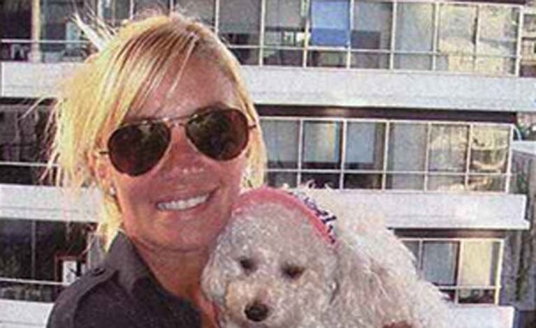 Claudia Ciardone es una enloquecida de su mascota. (Foto: Paparazzi)