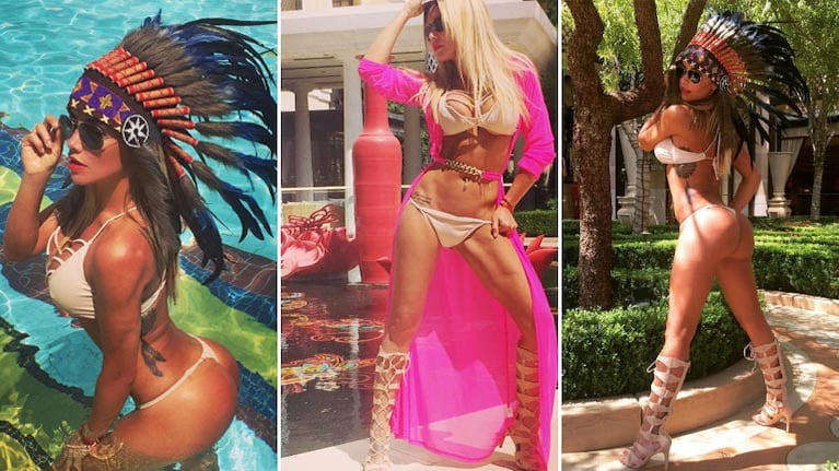Claudia Ciardone, una casique hot en Las Vegas. (Foto: Instagram)