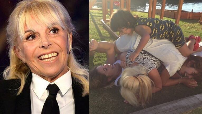 Claudia se puso el delantal de Masterchef y su hija la felicitó.