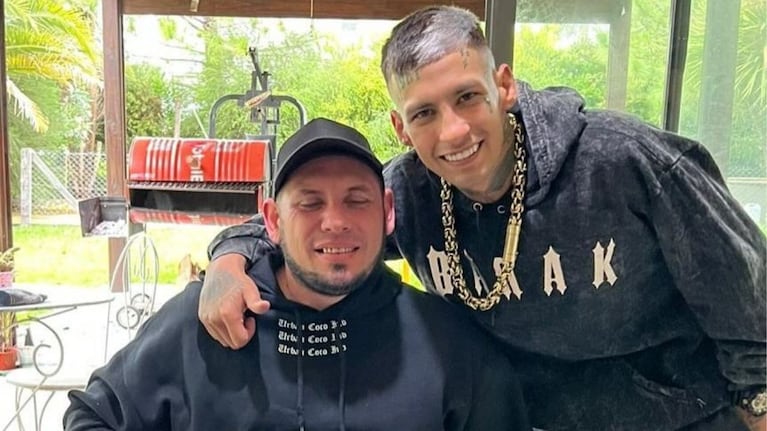 Claudia Valenzuela, la madre de L-Gante, mostró por primera vez a Yamil, el hermano mayor del cantante (Foto: Instagram)