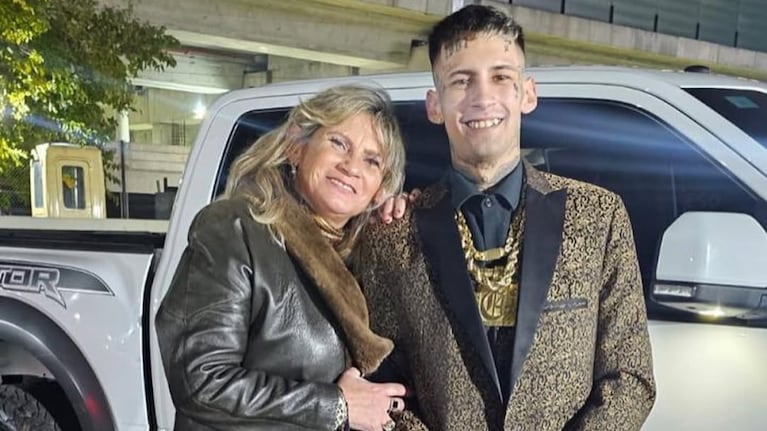 Claudia Valenzuela y L-Gante. Foto: @clauvalenzuela.ok (INSTAGRAM).