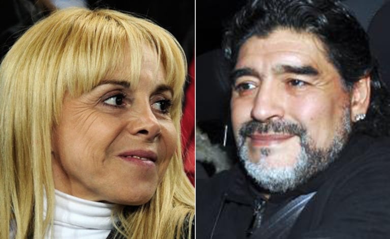 Claudia Villafañe habló de Diego Maradona. (Foto: Web)
