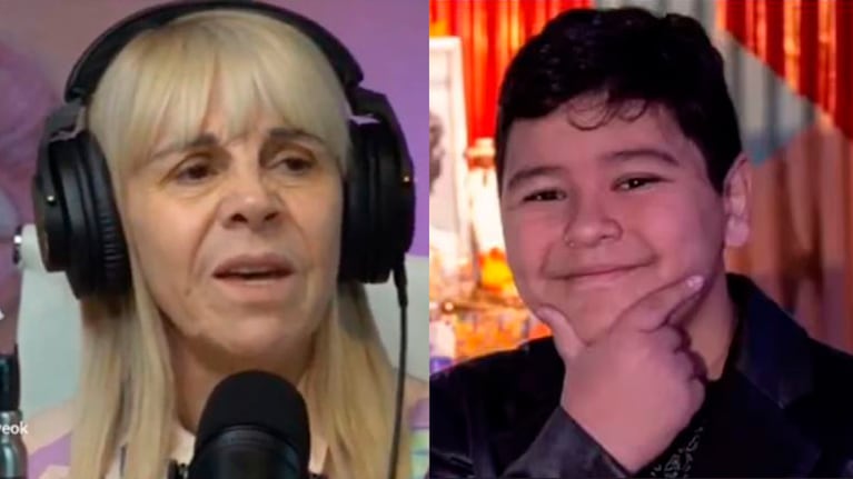 Claudia Villafañe reveló cómo fue su primer encuentro con Dieguito Fernando: “Me encajó un cachetazo”