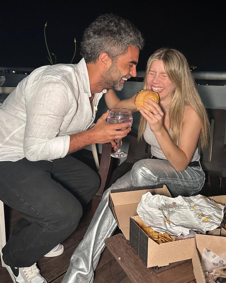 Claudio Peluca Brusca y Laura Fernández.