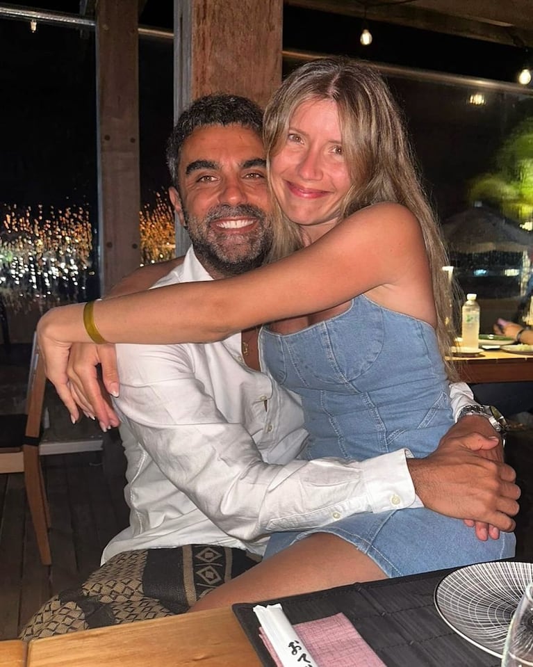 Claudio Peluca Brusca y Laura Fernández.