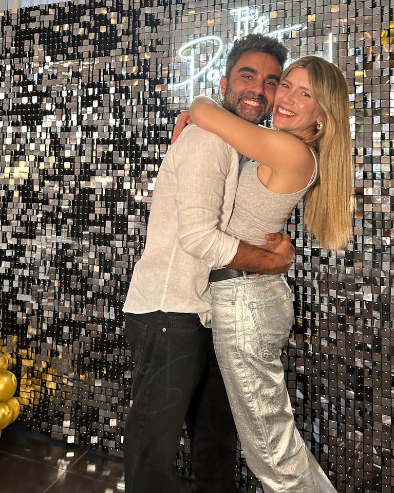 Claudio Peluca Brusca y Laura Fernández.
