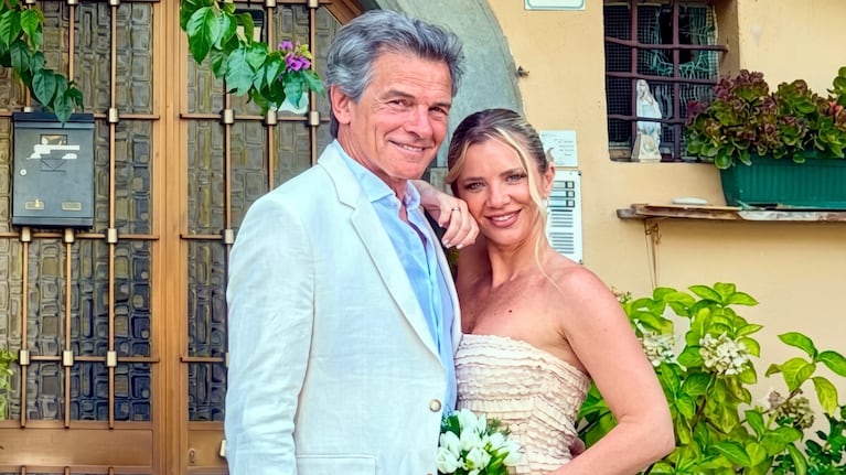 Claudio Rígoli y Elisa Comparin sellaron su amor en una ceremonia íntima en Italia. Fuente: Instagram