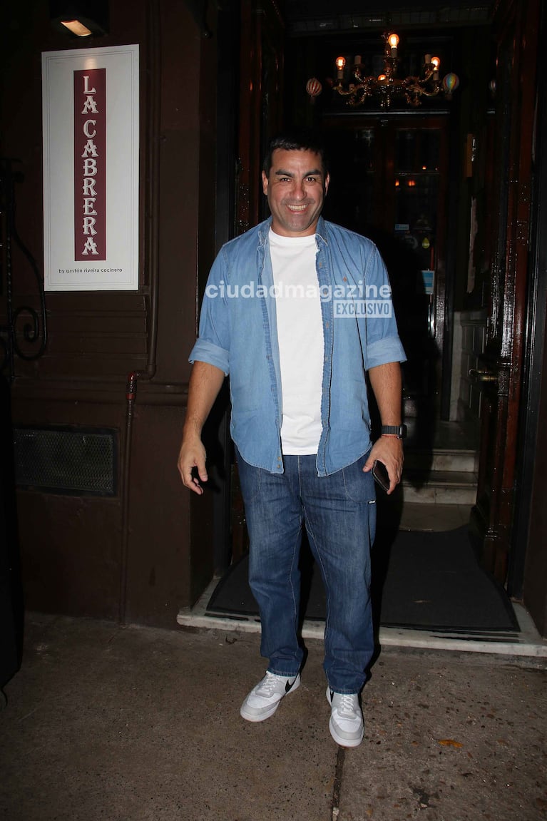 Claudio "Turco" Husaín en el encuentro de los ex Masterchef (Foto: Movilpress).