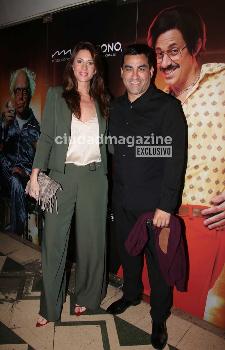 Claudio "Turco" Husaín y Romina Ansaldo (Foto: Movilpress)