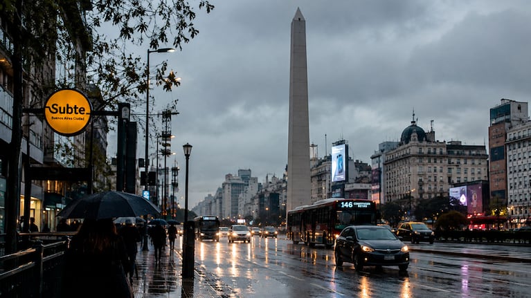 Clima en Buenos Aires: anuncian tormentas y anticipan cómo estará el tiempo el fin de semana (Foto IA)