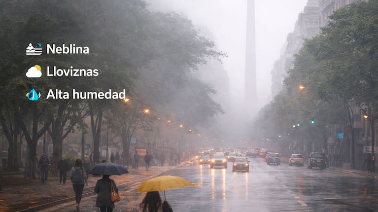Clima hoy en Buenos Aires (Foto creada con IA)
