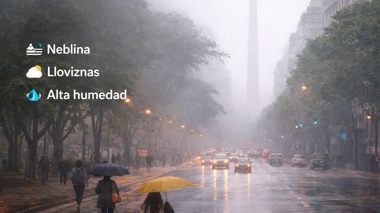 Clima hoy en Buenos Aires (Foto creada con IA)