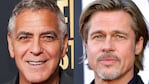 Clooney y Pitt, dos de los rostros masculinos más taquilleros de Hollywood de las últimas décadas.