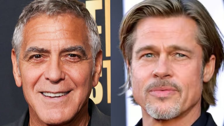 Clooney y Pitt, dos de los rostros masculinos más taquilleros de Hollywood de las últimas décadas.