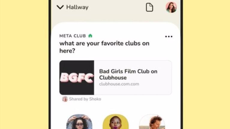 Clubhouse permitirá fijar enlaces en las salas para promocionar contenido