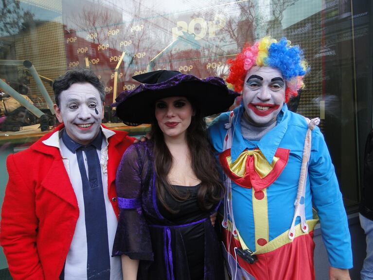 Coco Sily se convirtió en payaso para los más chicos. (Foto: Prensa IndaloMedia) 