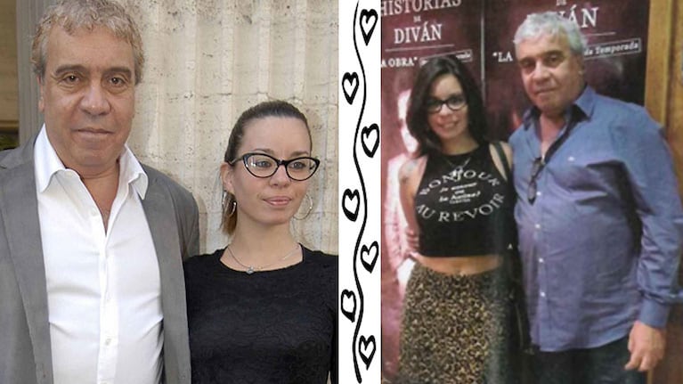 Coco Sily y Pamela, su novia 24 años menor.